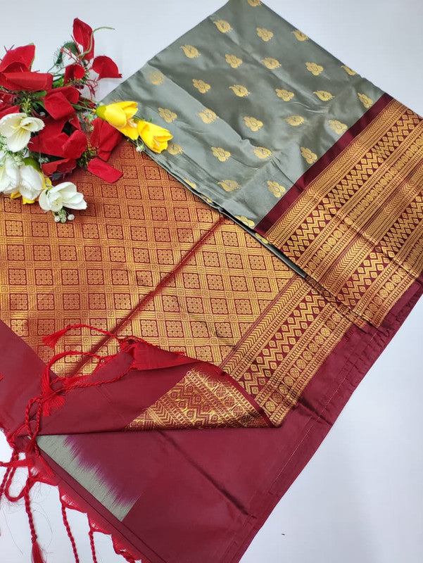 Priyanka Semi Pattu Saree LSP838