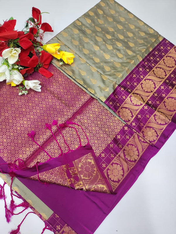 Priyanka Semi Pattu Saree LSP839