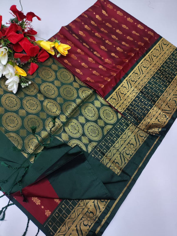 Priyanka Semi Pattu Saree LSP856