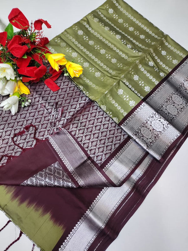 Priyanka Semi Pattu Saree LSP885