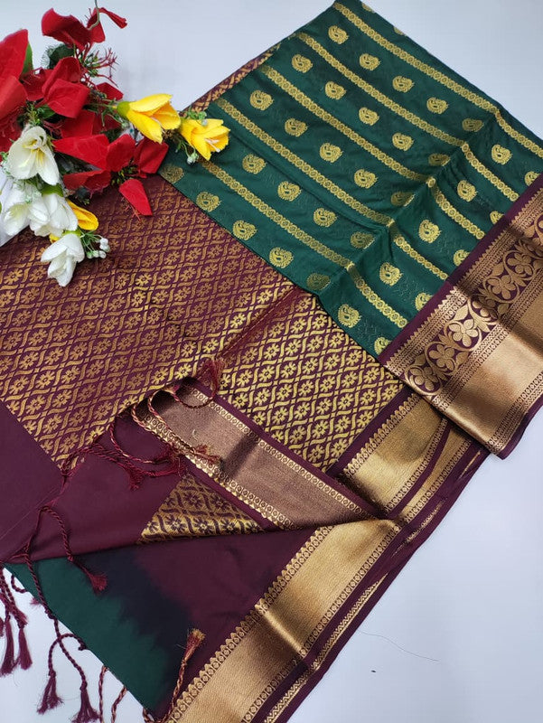 Priyanka Semi Pattu Saree LSP899