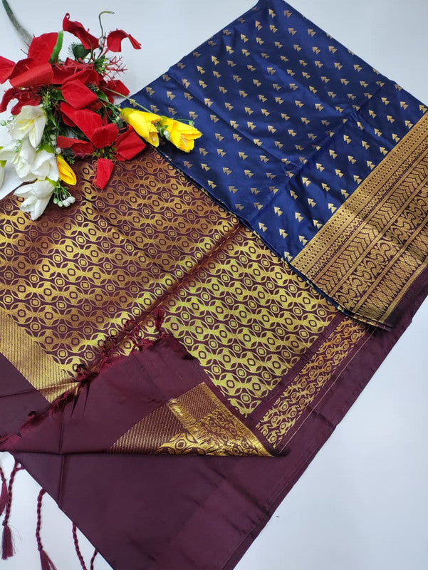 Priyanka Semi Pattu Saree LSP911