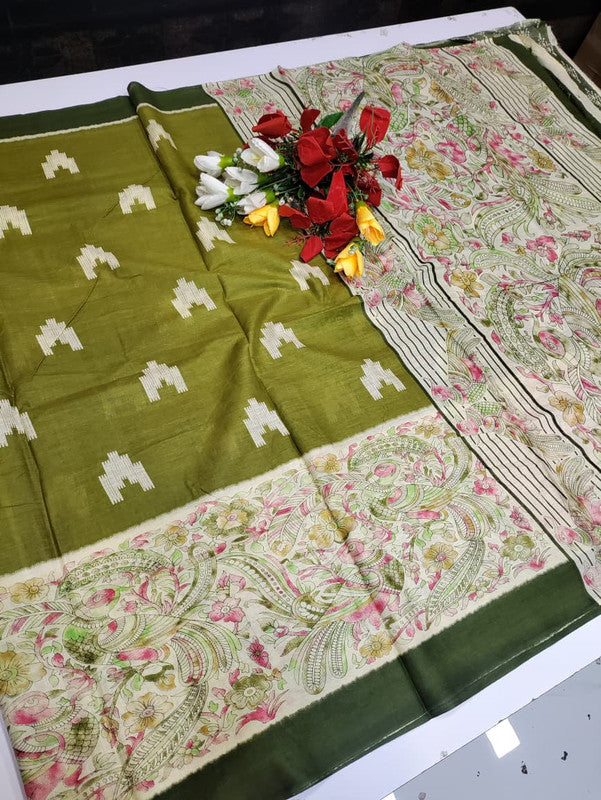 Kalamkari Cotton Saree LKC17