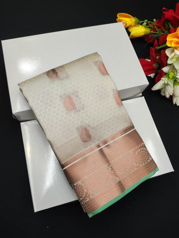 Ven Pattu Pure Silk saree VPS87