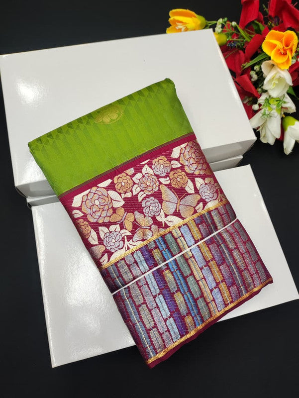 Ven Pattu Pure Silk saree VPS125