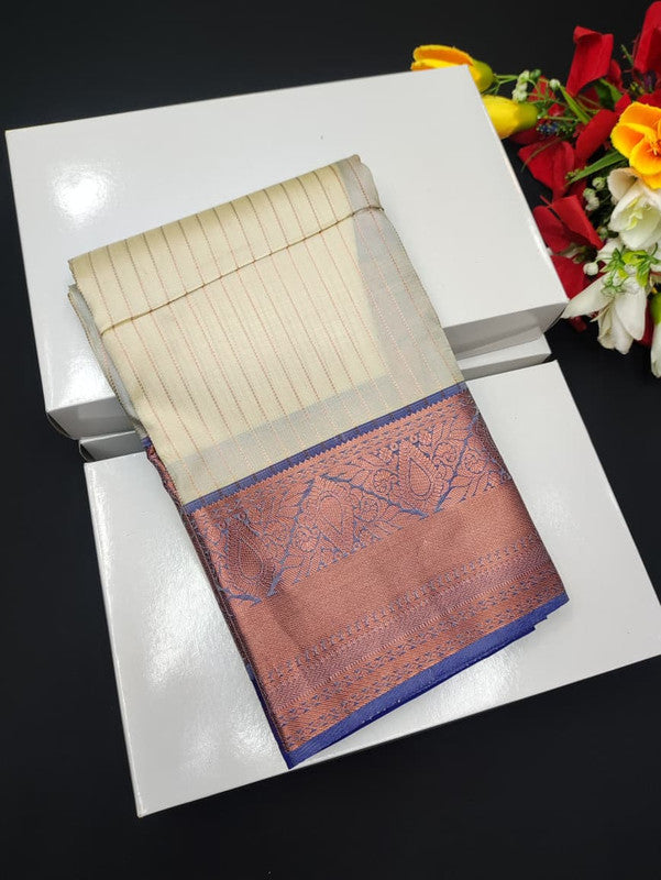 Ven Pattu Pure Silk saree VPS152