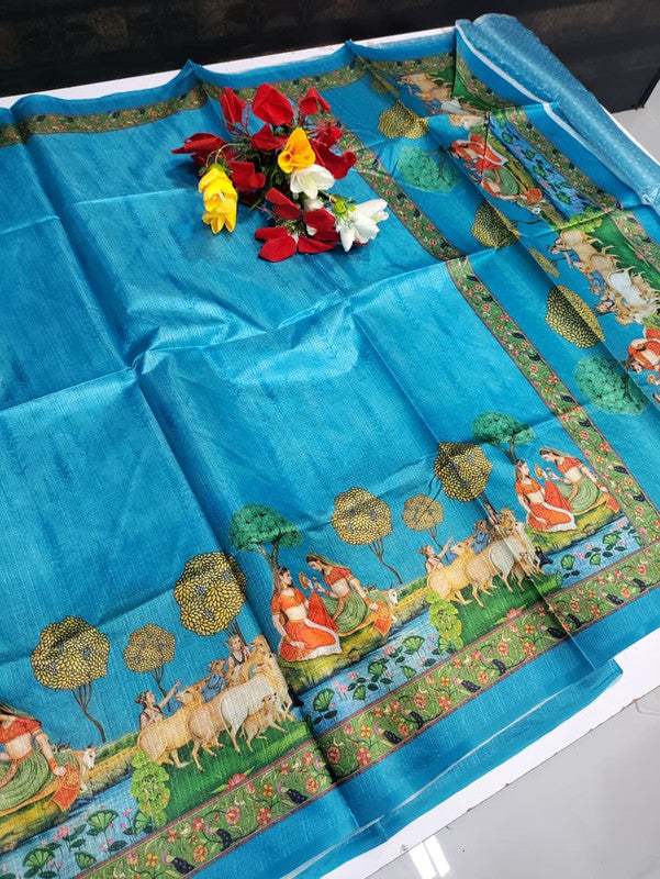 Sapna Digital Printed Saree SPG44