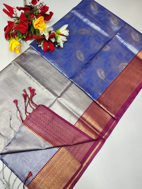 Mirror Tissue Saree MRR17