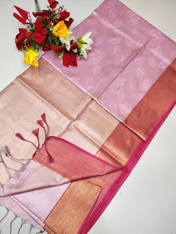 Mirror Tissue Saree MRR25