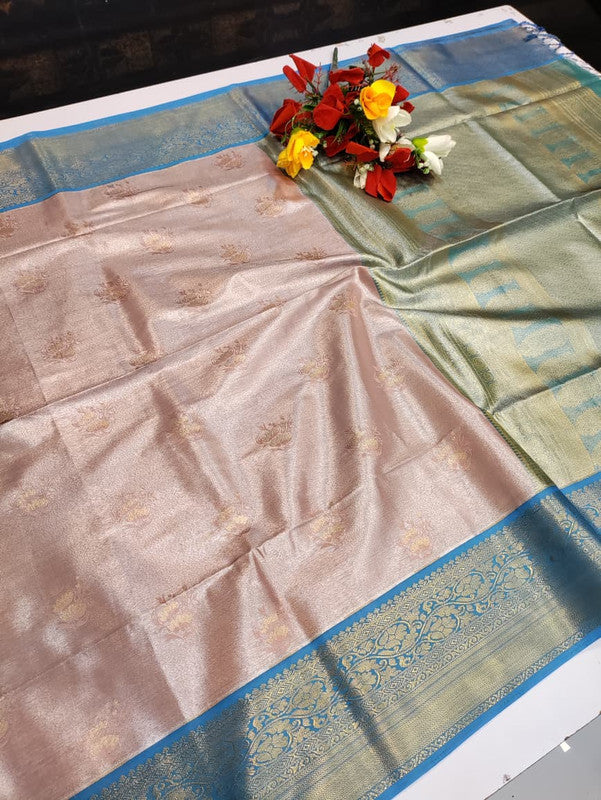 Mirror Tissue Saree MRR35