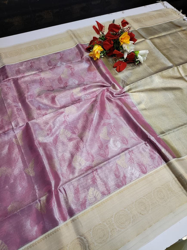 Mirror Tissue Saree MRR51