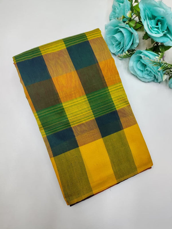 Offer Aura Checked Cotton (BT-2) AC40