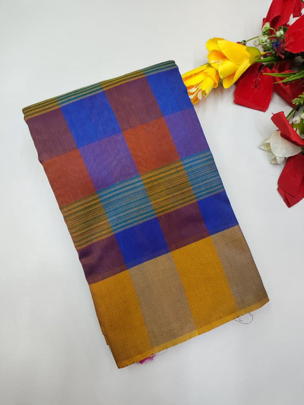 Offer Aura Checked Cotton (BT-2) AC47