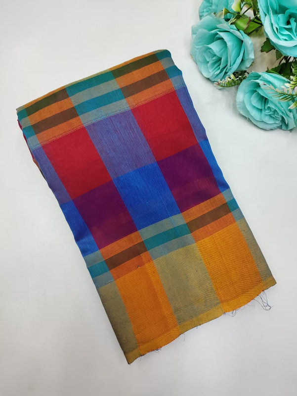 Offer Aura Checked Cotton (BT-3) AC68