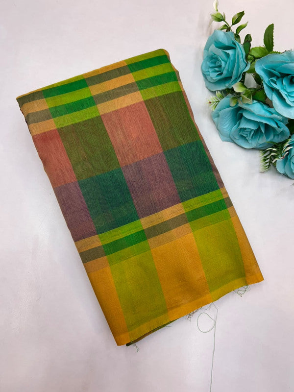 Offer Aura Checked Cotton (BT-4) AC80