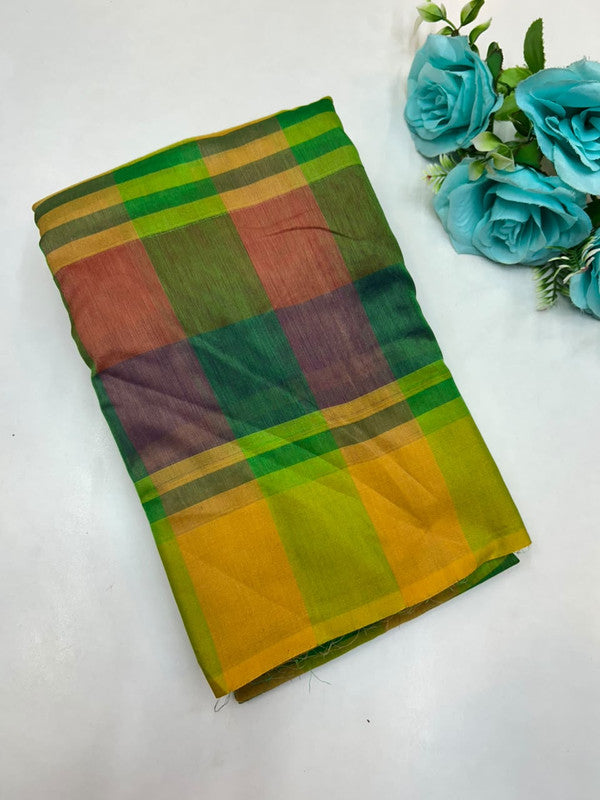 Offer Aura Checked Cotton (BT-4) AC90