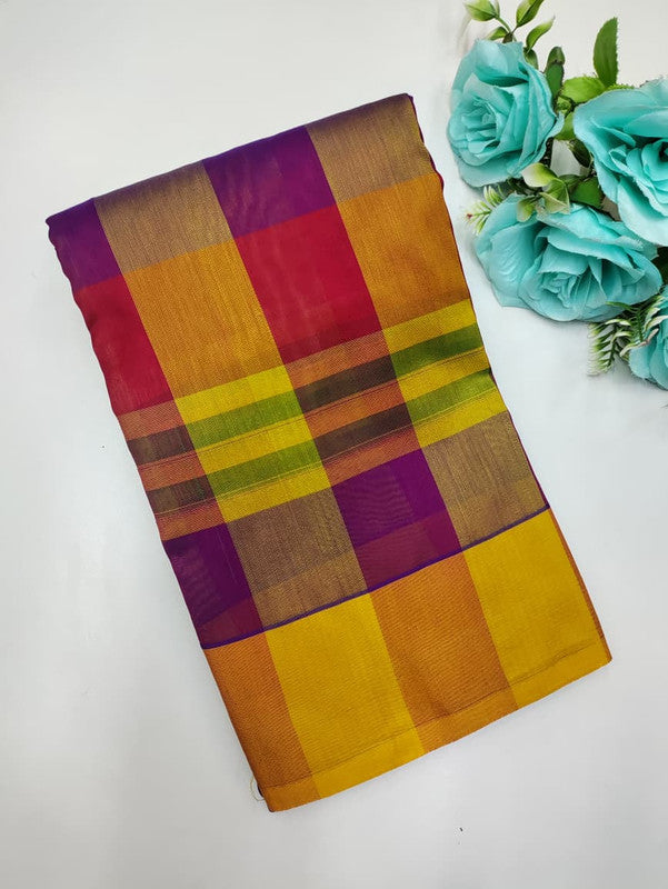 Offer Aura Checked Cotton (BT-5) AC111