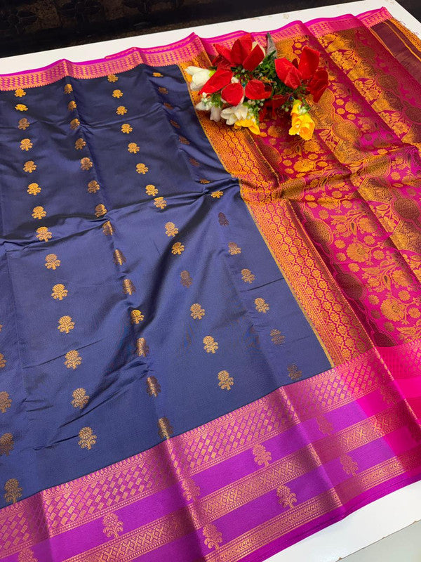 Vishalini Soft Silk Saree VS57
