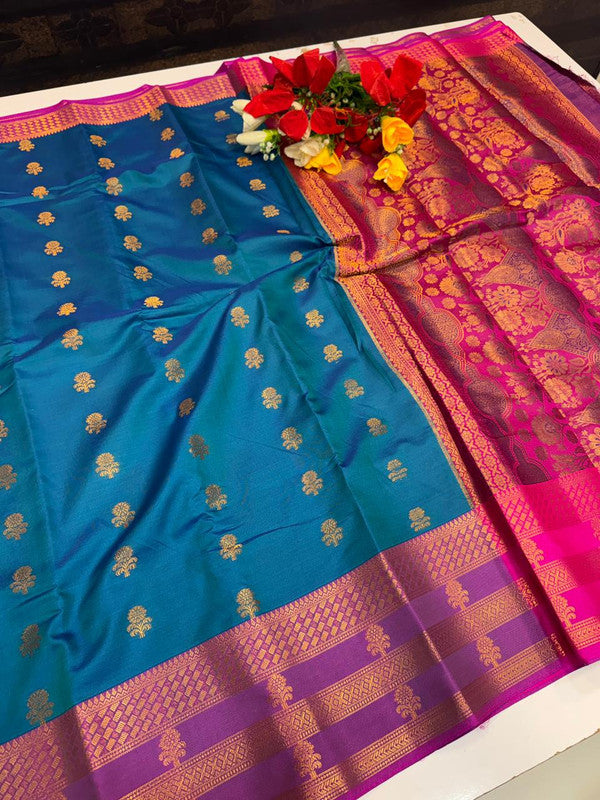 Vishalini Soft Silk Saree VS63