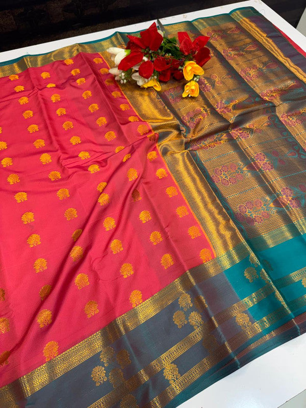 Vishalini Soft Silk Saree VS66