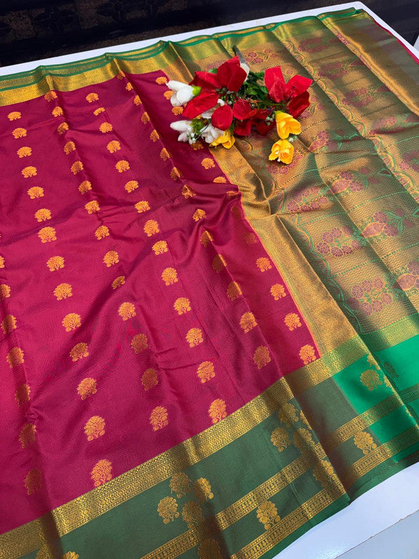 Vishalini Soft Silk Saree VS71