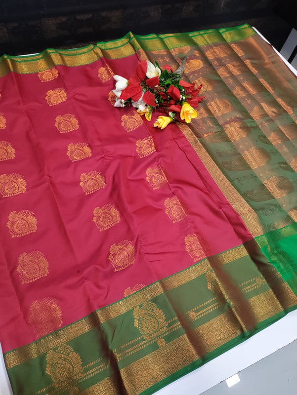 Vishalini Soft Silk Saree VS94