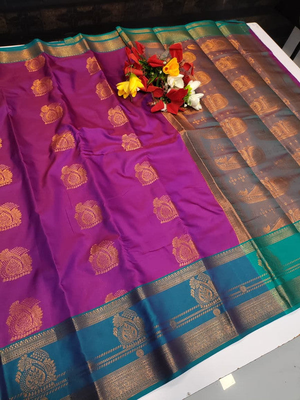 Vishalini Soft Silk Saree VS93