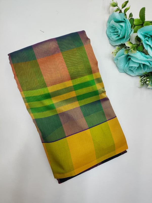Offer Aura Checked Cotton (BT-6) AC121