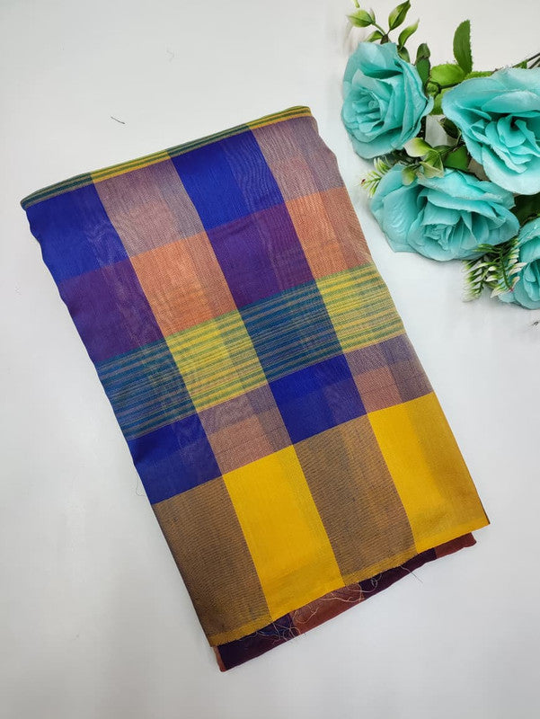 Offer Aura Checked Cotton (BT-6) AC137