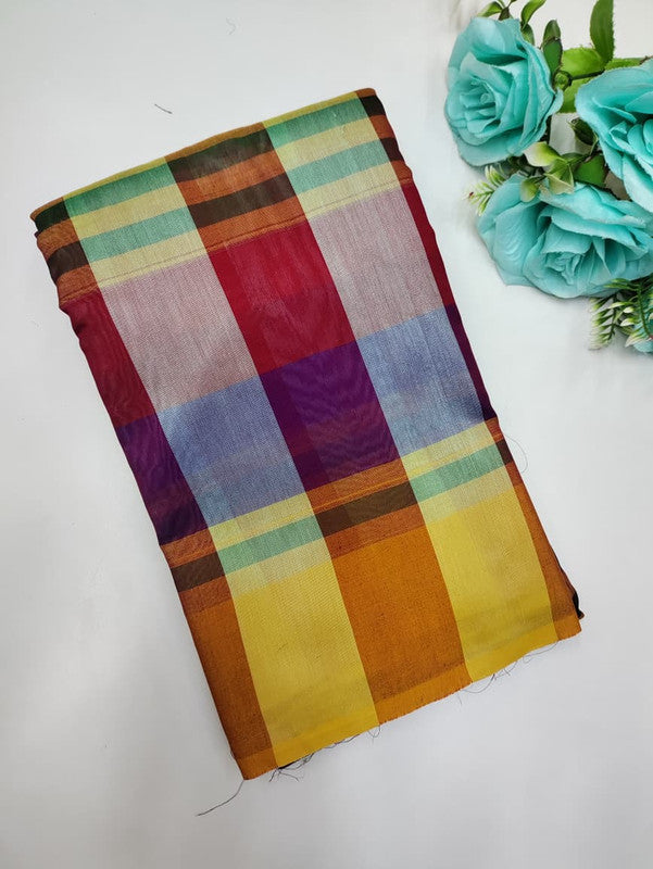 Offer Aura Checked Cotton (BT-6) AC134