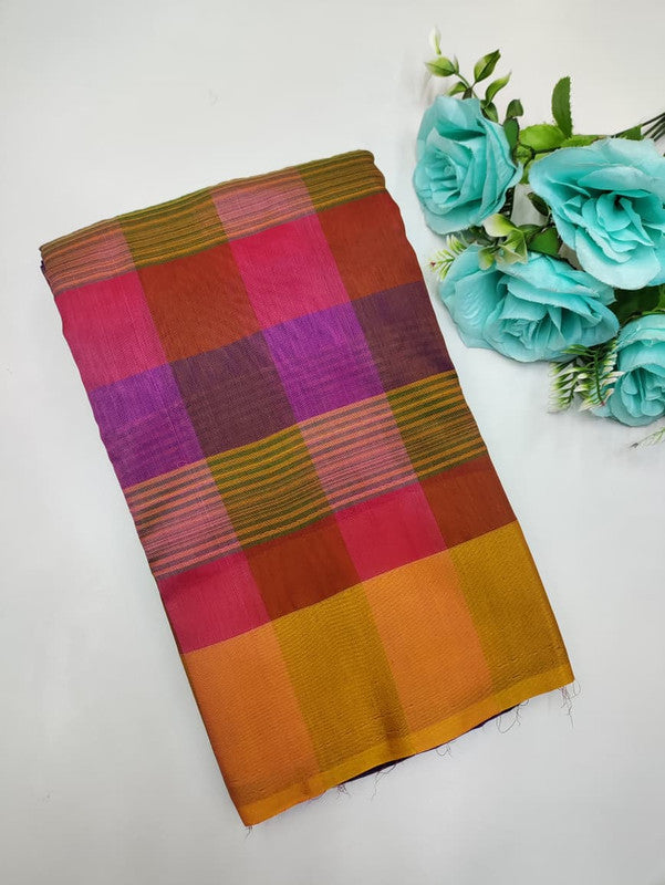 Offer Aura Checked Cotton (BT-6) AC144