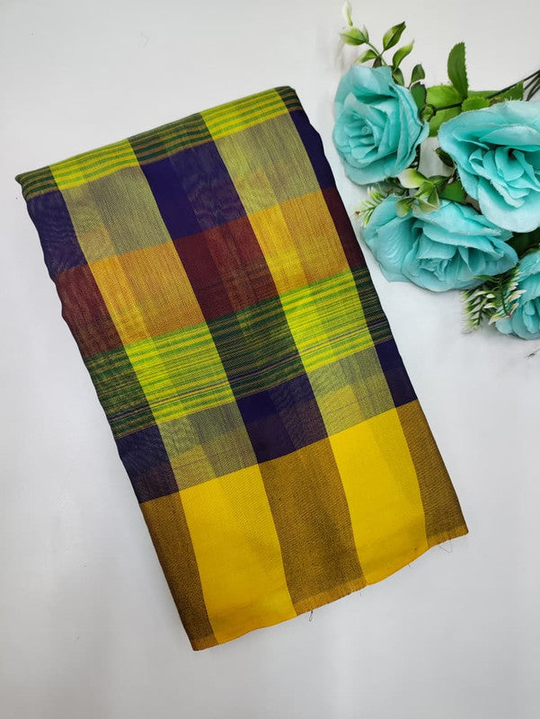Offer Aura Checked Cotton (BT-6) AC149