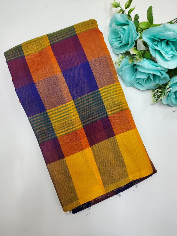 Offer Aura Checked Cotton (BT-6) AC163