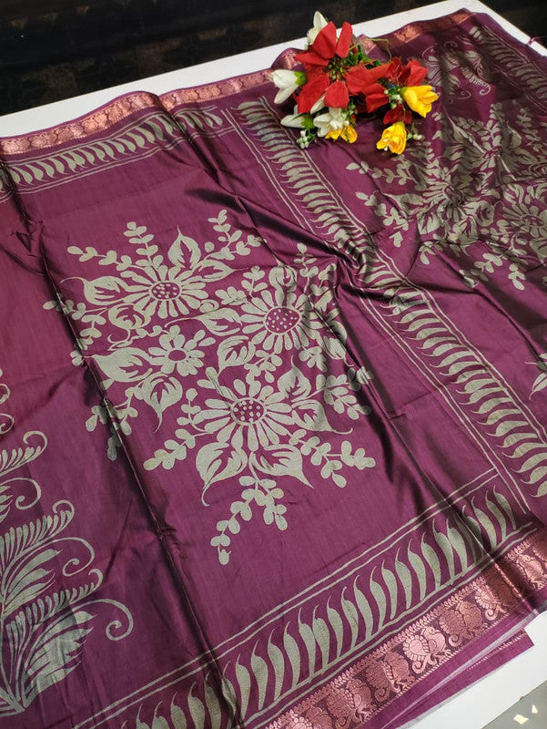 Block Fancy Saree CFS03