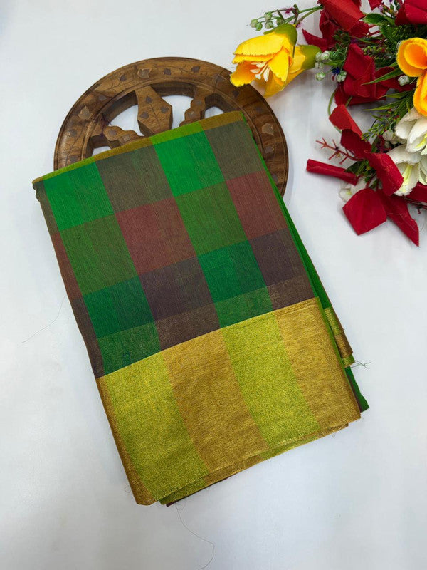 Offer Aura Checked Cotton (BT-7) AC182