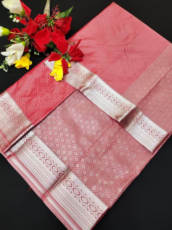 Monica Silver Jari Saree MSJ07