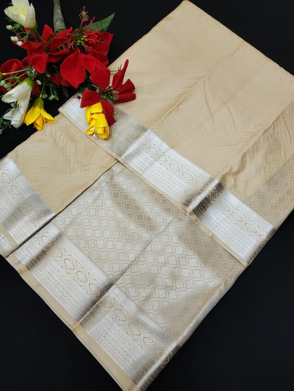Monica Silver Jari Saree MSJ15