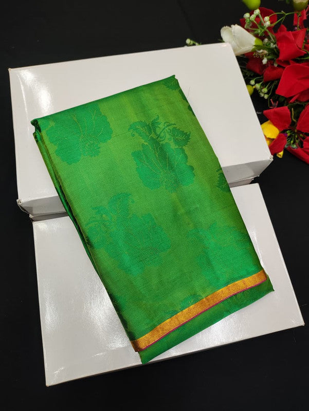 Take 5 Pure Semi Silk Sarees ₹4999 with Contrast Blouse for Festivals