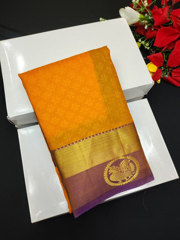 Take 5 Pure Semi Silk Sarees ₹4999 with Contrast Blouse for Festivals