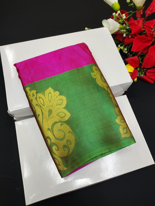 Take 5 Pure Semi Silk Sarees ₹4999 with Contrast Blouse for Festivals