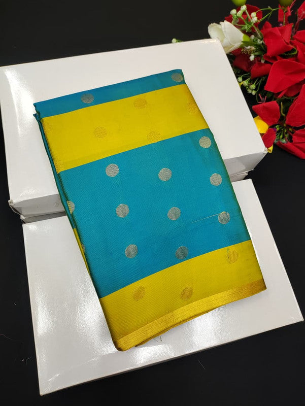 Take 5 Pure Semi Silk Sarees ₹4999 with Contrast Blouse for Festivals