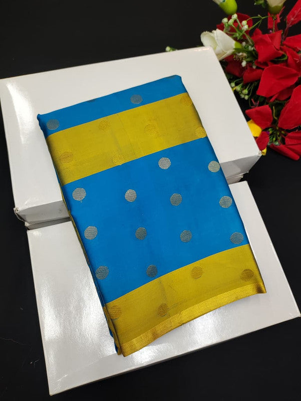 Take 5 Pure Semi Silk Sarees ₹4999 with Contrast Blouse for Festivals