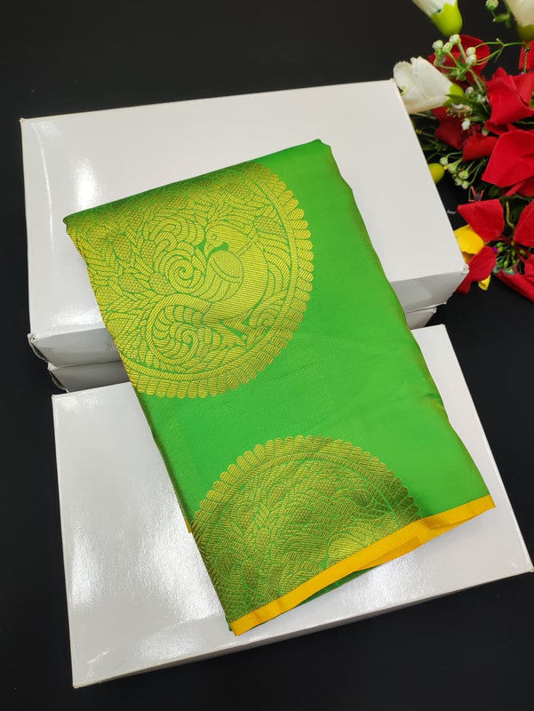 Take 5 Pure Semi Silk Sarees ₹4999 with Contrast Blouse for Festivals