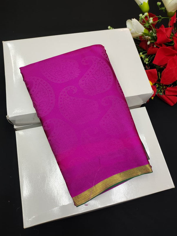 Take 5 Pure Semi Silk Sarees ₹4999 with Contrast Blouse for Festivals