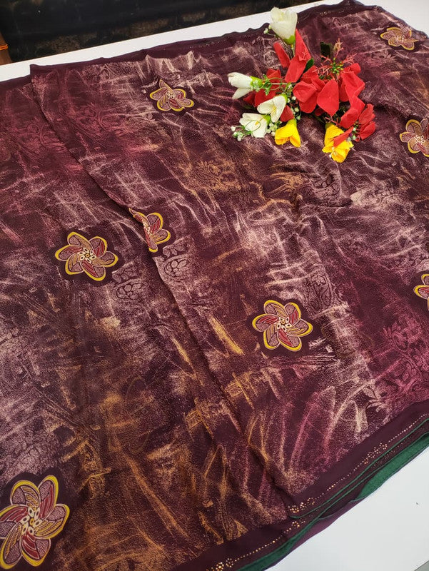 Chiffon Fancy Saree FSS03