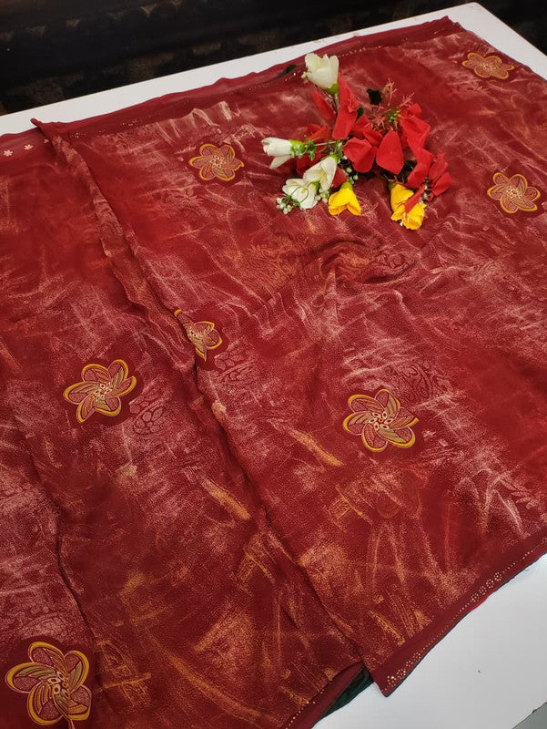 Chiffon Fancy Saree FSS04