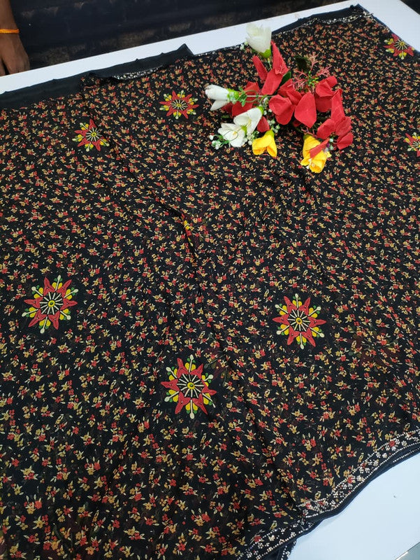Chiffon Fancy Saree FSS02
