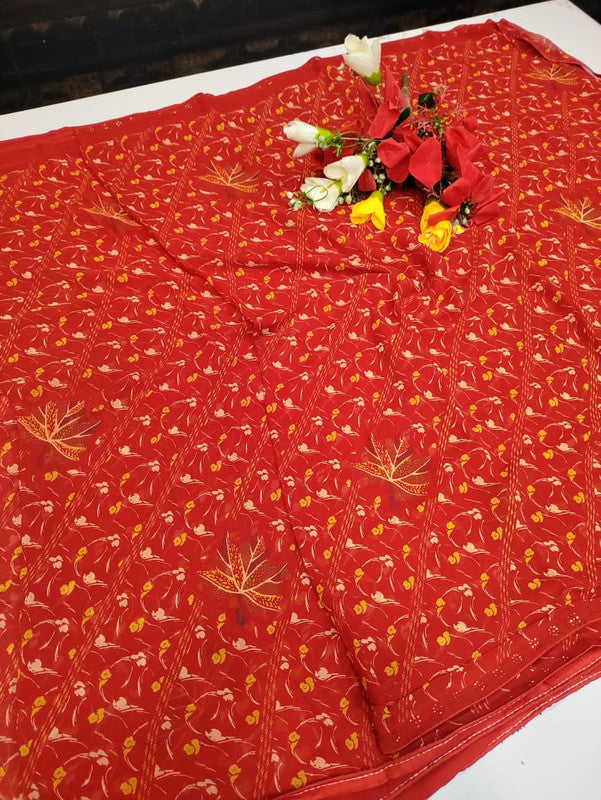 Chiffon Fancy Saree FSS08