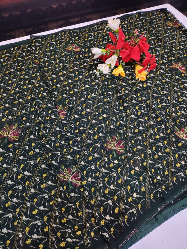 Chiffon Fancy Saree FSS15