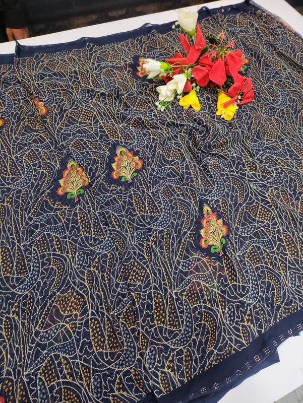 Chiffon Fancy Saree FSS46